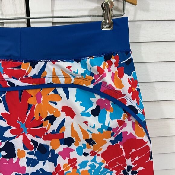 Lands End Swim Size 6 Board Skort Active Tropical - Picture 7 of 10